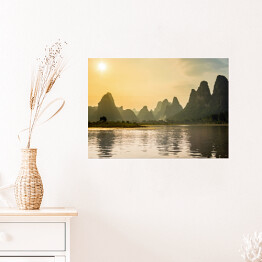 Plakat Lijiang i wysokie góry w Guilin, Chiny