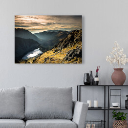 Obraz na płótnie Górski krajobraz w Tatrzańskim PN, Zakopane