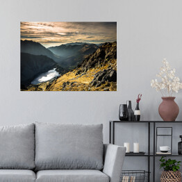 Plakat samoprzylepny Górski krajobraz w Tatrzańskim PN, Zakopane