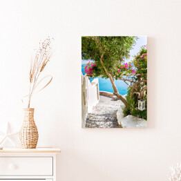 Obraz na płótnie Santorini - piękny krajobraz 