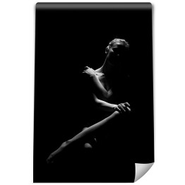 Fototapeta winylowa zmywalna Kobieta w ciemności