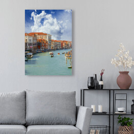 Obraz na płótnie Wielki Kanał w Wenecji we Włoszech