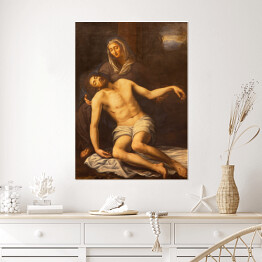 Plakat samoprzylepny Obraz - Pieta w kościelnej bazylice Di San Marco