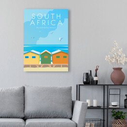 Podróżnicza ilustracja - Południowa Afryka