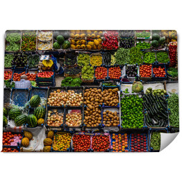 Warzywa i owoce na rynku