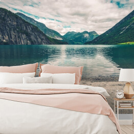 Fototapeta winylowa zmywalna Jezioro w Norwegii