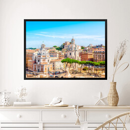 Obraz w ramie Wieczne miasto Rzym, Włochy