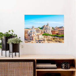 Plakat Wieczne miasto Rzym, Włochy