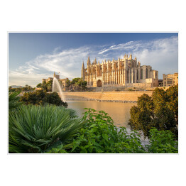 Plakat Katedra Santa Maria Palma de Mallorca, Hiszpania