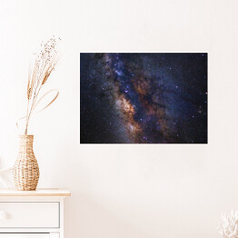 Plakat samoprzylepny Centrum galaktyki Drogi Mlecznej