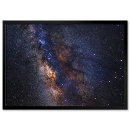 Plakat w ramie Centrum galaktyki Drogi Mlecznej