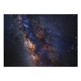 Plakat Centrum galaktyki Drogi Mlecznej