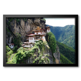 Obraz w ramie Taksang w Paro, Bhutan