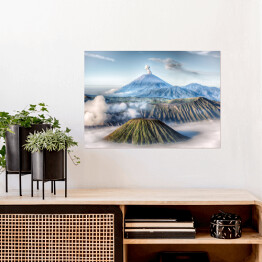 Plakat Góra Bromo, Java