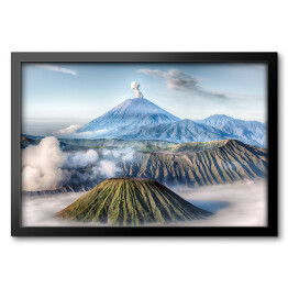 Obraz w ramie Góra Bromo, Java