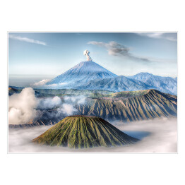 Plakat Góra Bromo, Java