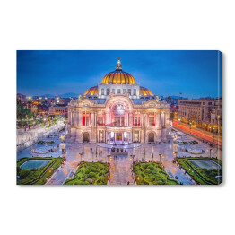 Obraz na płótnie Palacio de Bellas Artes w Meksyku 
