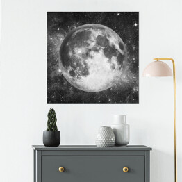 Plakat samoprzylepny Księżyc