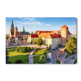 Kraków - Zamek na Wawelu w dzień