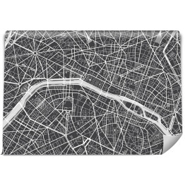 Szczegółowa mapa Paryża