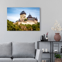 Obraz na płótnie Czeski Zamek Królewski Karlsztejn