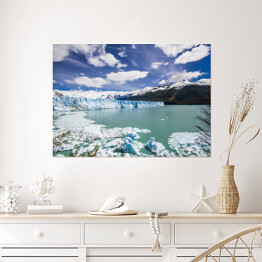 Lodowiec Perito Moreno z jeziorem