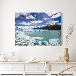 Obraz na płótnie Lodowiec Perito Moreno z jeziorem