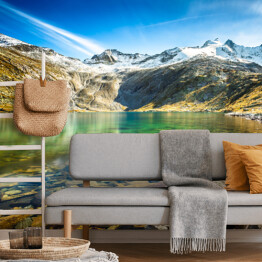 Fototapeta samoprzylepna Jezioro w Zillertal w Austrii