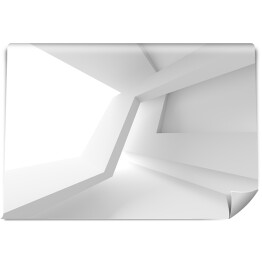 Fototapeta samoprzylepna Biały nowoczesny wystrój wnętrz 3D