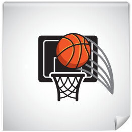 Logo koszykówki - illustracja