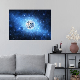 Plakat Ziemia w Galaktyce