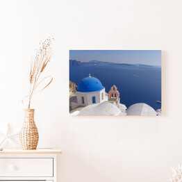 Obraz na płótnie Anastasis - kościół w Santorini