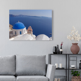 Obraz na płótnie Anastasis - kościół w Santorini