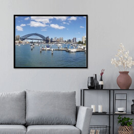Plakat w ramie Panorama Sydney, Australia 