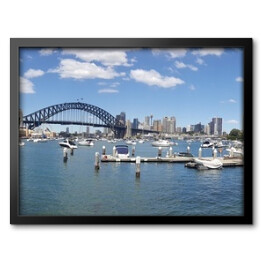 Obraz w ramie Panorama Sydney, Australia 