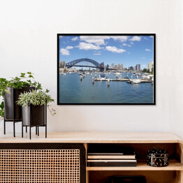 Plakat w ramie Panorama Sydney, Australia 