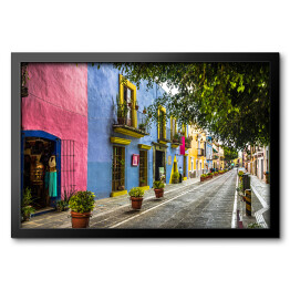 Obraz w ramie Uliczka Callejon de los Sapos w Meksyku