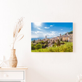 Obraz na płótnie Historyczne miasteczko Assisi, Umbria, Włochy