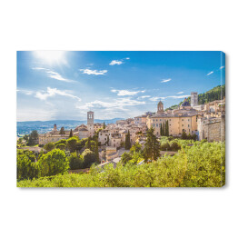 Obraz na płótnie Historyczne miasteczko Assisi, Umbria, Włochy