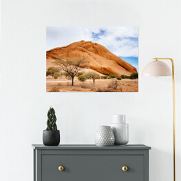 Plakat Masyw górski, Namibia