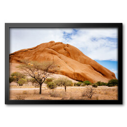 Obraz w ramie Masyw górski, Namibia