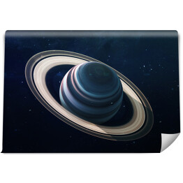 Fototapeta Oświetlony Saturn 