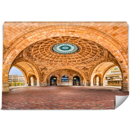 Fototapeta winylowa zmywalna Panoramiczny widok stacji kolejowej Penn Station