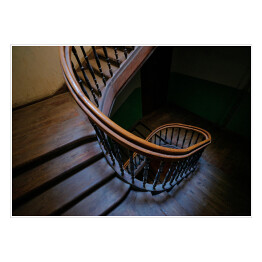Stare kręcone schody