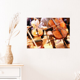 Plakat samoprzylepny Orkiestra symfoniczna