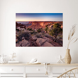 Plakat samoprzylepny Park Narodowy Canyonlands, Grand View Point