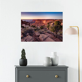 Plakat samoprzylepny Park Narodowy Canyonlands, Grand View Point