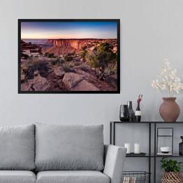 Obraz w ramie Park Narodowy Canyonlands, Grand View Point