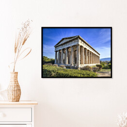 Plakat w ramie Świątynia Hefajstosa, Grecja