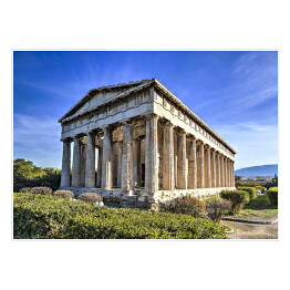 Plakat Świątynia Hefajstosa, Grecja